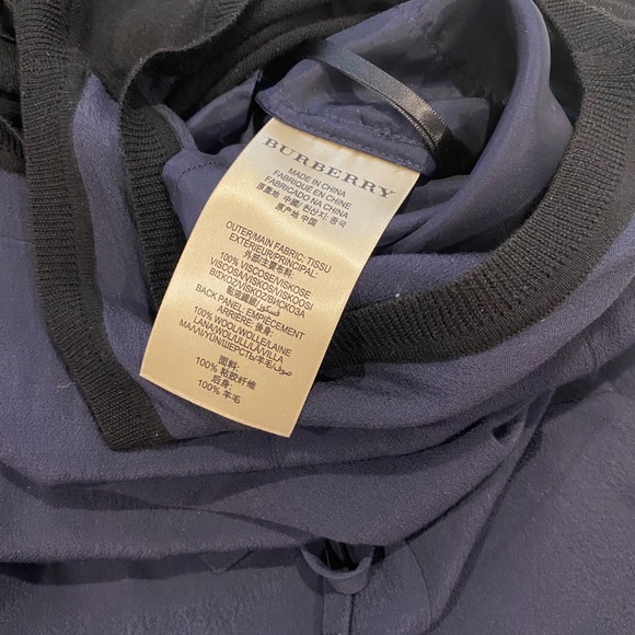 BURBERRY BRIT Navy Black Sleeveless JumpSuite - Picture 8 of 16